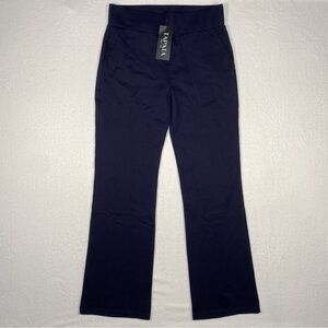 NEW Tapata Navy Blue Flared Stretch High Waist Dress Pants Women’s Size L‎